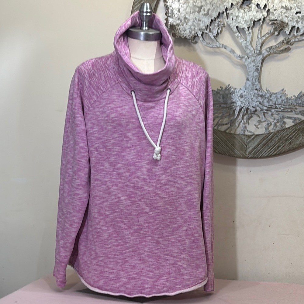GAP :Cozy Pink Cowl Neck Sweater